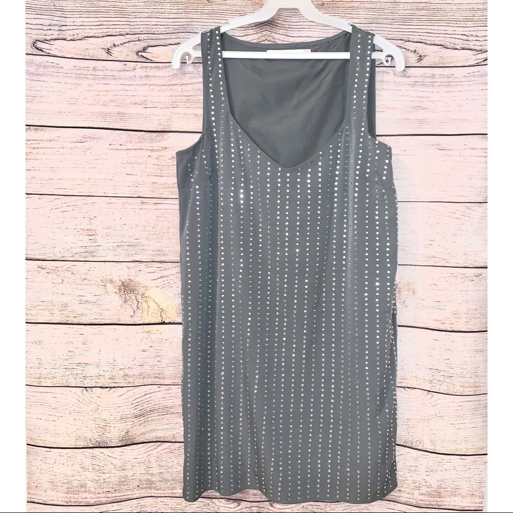Womens Formal Dress | Susana Monaco - Gray  Sleeveless  - Size 2|